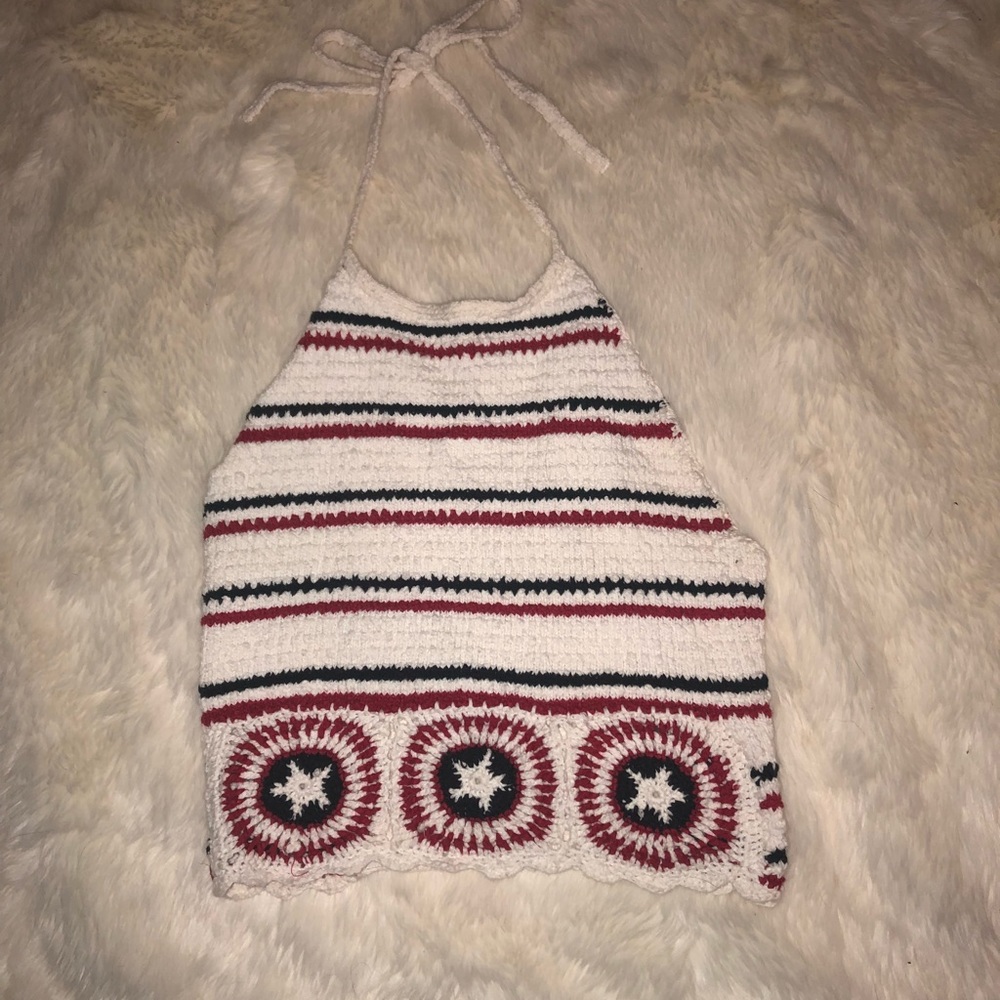 Hollister knit crop top